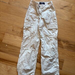 Hollister Light Tan Cargo Pants
